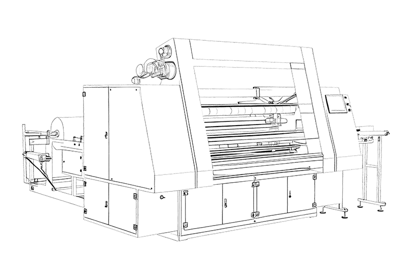 Máquina para fabricar toallitas húmedas de bote